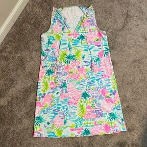 Lilly Pulitzer coverup/dress, size small, spf 50 stretch fabric
